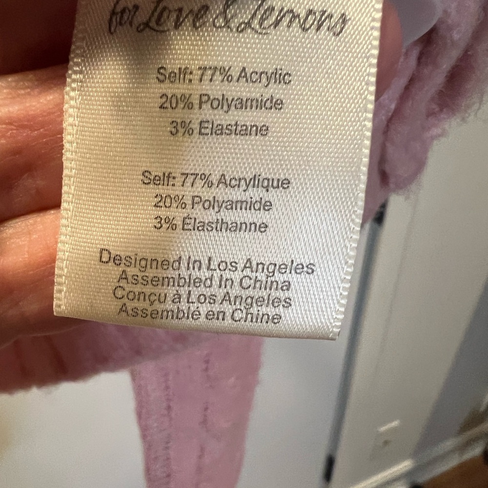 *EUC* FOR LOVE & LEMONS CARDI* XXS - Picture 4 of 4